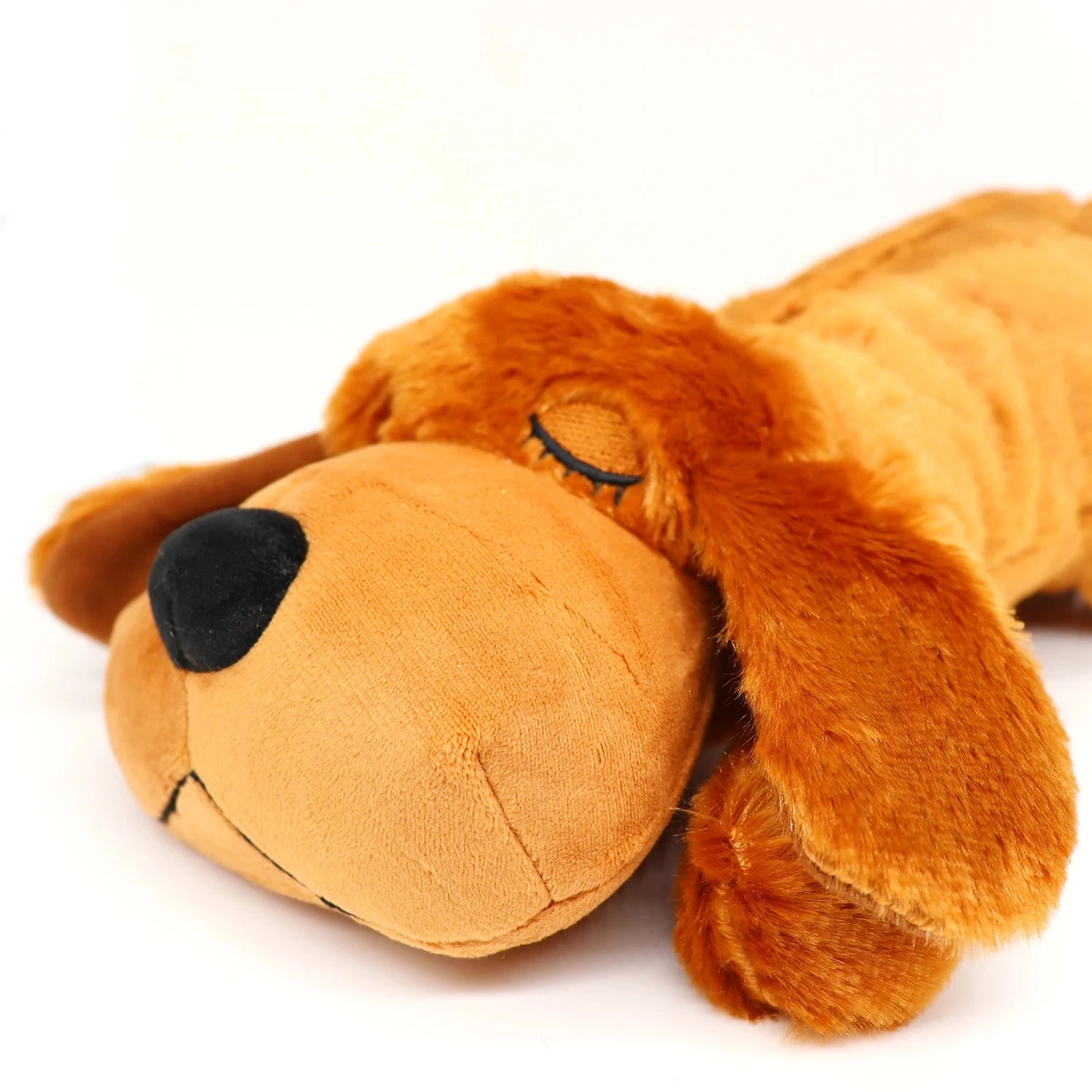 Pet Soothing Toys, Dog Anxiety Companion Sleep Simulation Heartbeat Plush Toys – the Perfect Gift for Your Furry Friend!